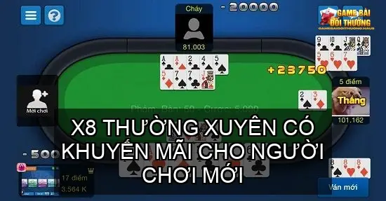 Cổng Game Bài Online Nhà Cái X8 - Trải Nghiệm Đỉnh Cao 3 Ưu Đãi Hấp Dẫn