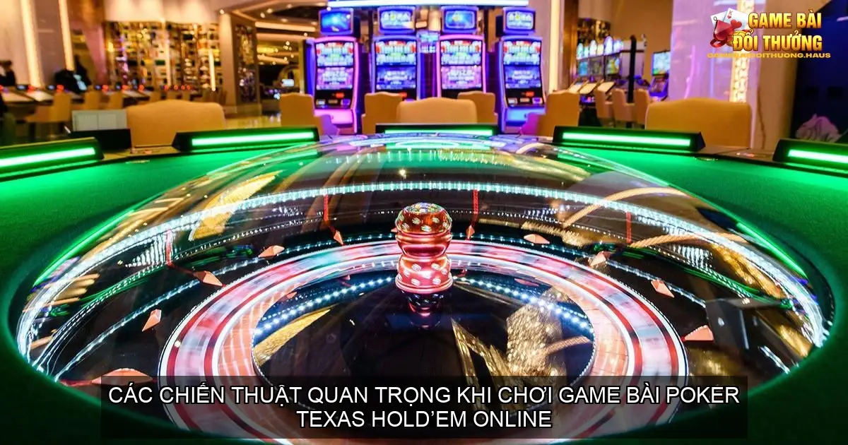 Trải Nghiệm Đỉnh Cao Với Game Bài Poker Texas Hold’em Online 4 Các Chiến Thuật Quan Trọng Khi Chơi Game Bài Poker Texas Hold’em Online
